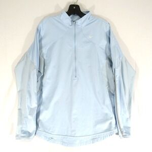 Vintage Nike Sweater Womens Size‎ XL 16-18 Pullover 1/4 Zip Blue Activewear